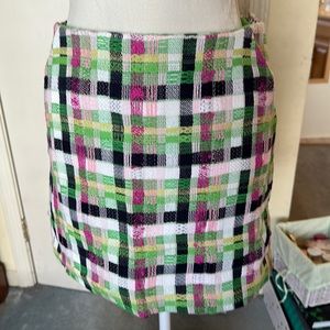Vintage Lily Pulitzer Plaid Skirt